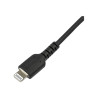 StarTech.com Cable Resistente USB-C a Lightning de 2 m Negro | APLIUM