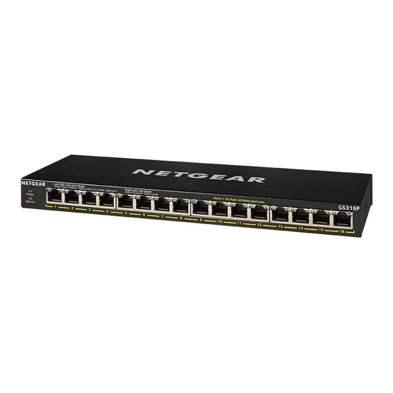 16-PORT Gb POE+ Unmgd Switch Flexpoe | APLIUM