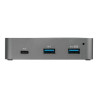 StarTech.com Hub USB-C de 3 Puertos con Puerto de Red Ethernet - USB 3