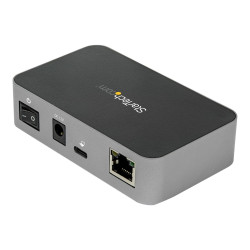 StarTech.com Hub USB-C de 3 Puertos con Puerto de Red Ethernet - USB 3