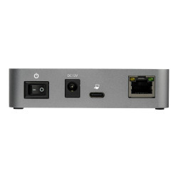 StarTech.com Hub USB-C de 3 Puertos con Puerto de Red Ethernet - USB 3