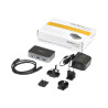 StarTech.com Hub USB-C de 3 Puertos con Puerto de Red Ethernet - USB 3