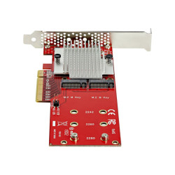 X8 Dual M.2 Pcie SSD Adapter For Pcie Nvme / Ahci M.2 Ssds | APLIUM