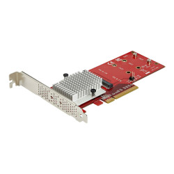 StarTech.com PEX8M2E2 - X8 Dual M.2 Pcie SSD Adapter For | APLIUM