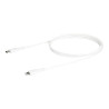 StarTech.com Cable Resistente USB-C a Lightning de 1 m Blanco - Cable