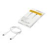 StarTech.com Cable Resistente USB-C a Lightning de 1 m Blanco - Cable