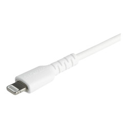 StarTech.com Cable Resistente USB-C a Lightning de 1 m Blanco - Cable