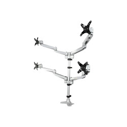 StarTech.com Soporte de Montaje para Cuatro Monitores - Montura con 4