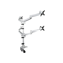 StarTech.com Soporte de Montaje para Cuatro Monitores - Montura con 4
