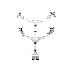 StarTech.com Soporte de Montaje para Cuatro Monitores - Montura con 4