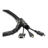 StarTech.com Manga de 2,5m para Gestión de Cableado - en Espiral - con