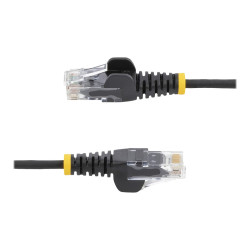 STARTECH N6PAT300CMBKS - 3M Slim CAT6 Cable - Black | APLIUM