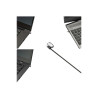 Kensington Clicksafe 2.0 3IN1 Laptop Lock T-bar Nano Wedge | APLIUM