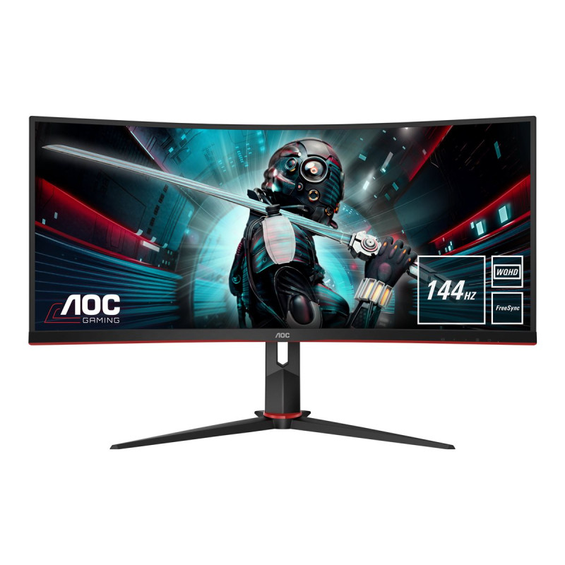 AOC Gaming CU34G2X/BK - G2 Series - monitor LED - gaming - c | APLIUM