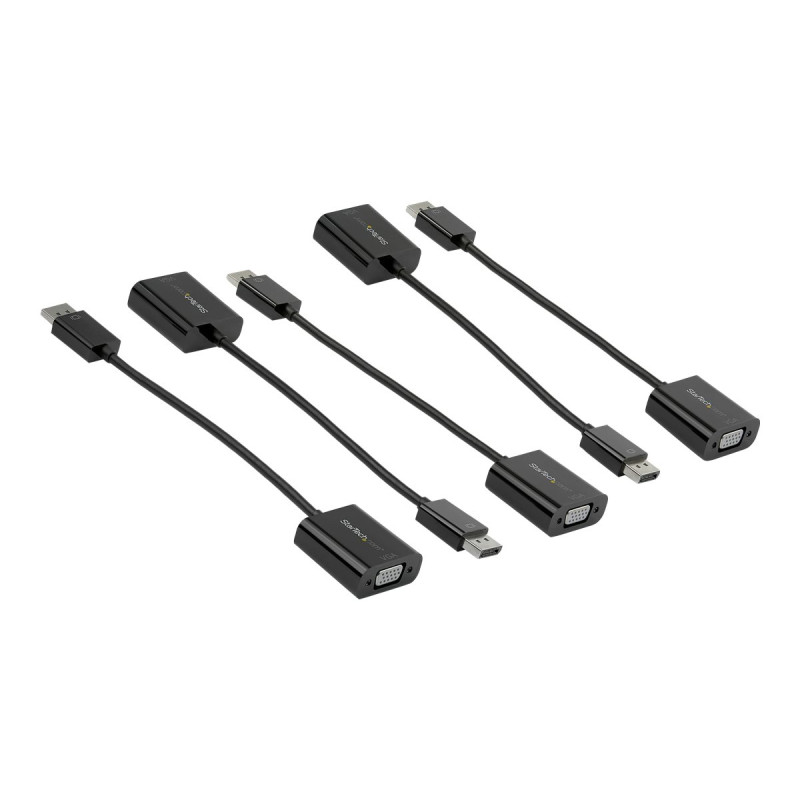 StarTech.com Paquete de 5 Adaptadores DisplayPort a VGA - Dongle Adapt