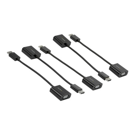StarTech.com Paquete de 5 Adaptadores DisplayPort a VGA - Dongle Adapt