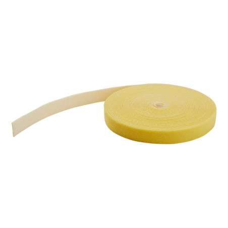 25FT. Hook And Loop Roll - Yellow - Resuable | APLIUM