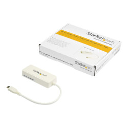 Startech Adaptador de Red Ethernet USB-C con un Puerto USB 3 | APLIUM