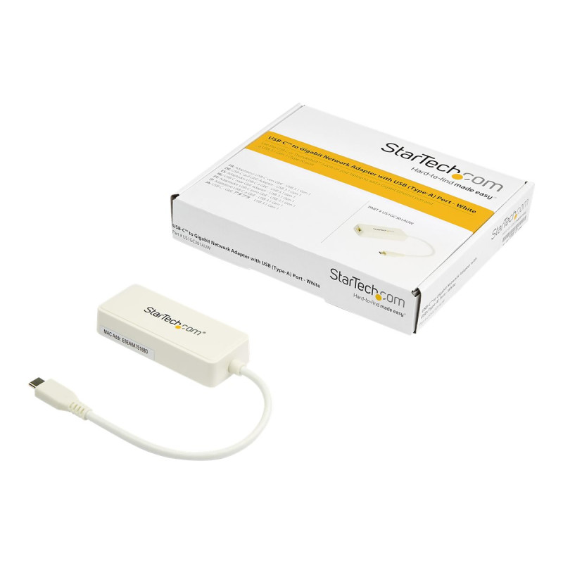 Startech Adaptador de Red Ethernet USB-C con un Puerto USB 3 | APLIUM