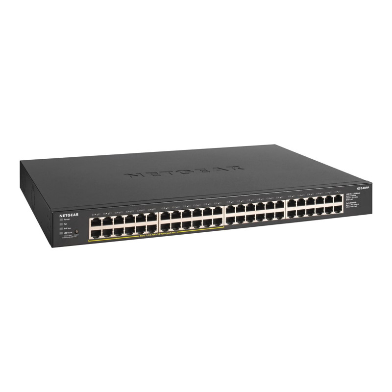 48PT GS348PP PoE Switch Gigabit Ethernet | APLIUM