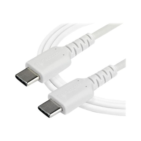 2M USB C Cable White High Quality Aramid Fiber | APLIUM