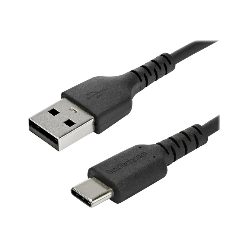 1M Durable USB 2.0 To USB C Cable Black Aramid Fiber | APLIUM