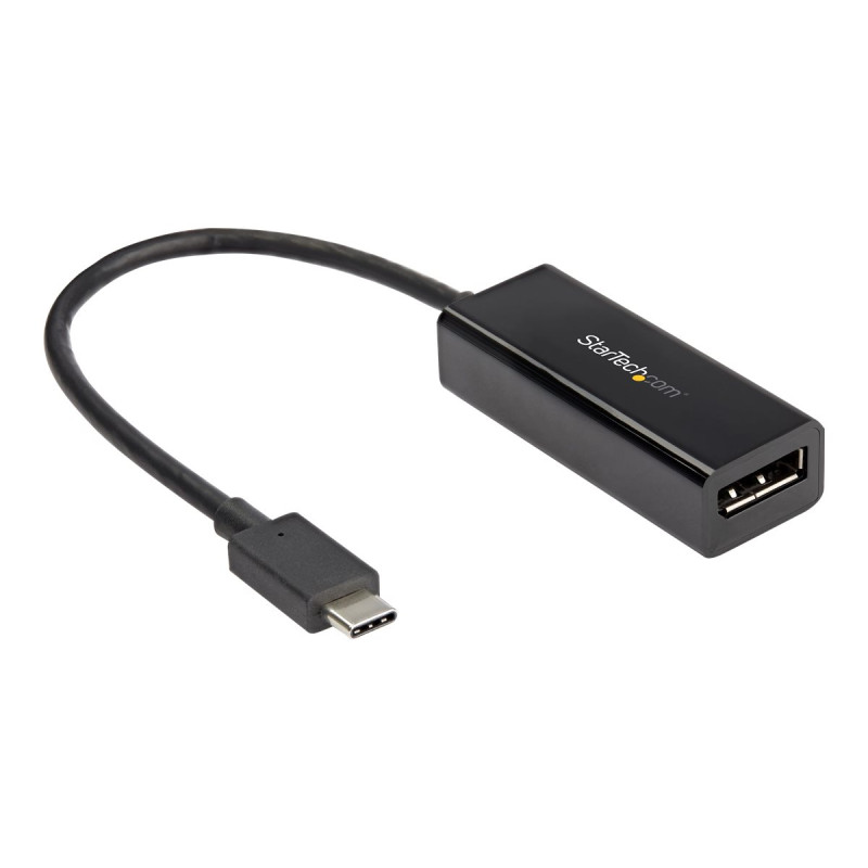 StarTech USB C to DisplayPort Adapter, 8K/5K/4K USB Type C to DP 1.4 A