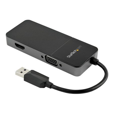StarTech.com Cable Adaptador USB 3.0 a HDMI / VGA - Adaptador Gráfico