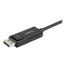 StarTech.com CDP2DP2MBD - 6.6 Ft. USB C To Displayport 1.2 | APLIUM