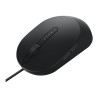 Dell MS3220 - Ratón - laser - 5 botones - cableado - USB 2.0 - negro -