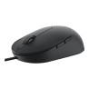 Dell MS3220 - Ratón - laser - 5 botones - cableado - USB 2.0 - negro -