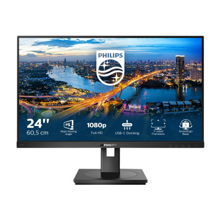 Philips 243B1 - Monitor LED - 24" (23.8" visible) - 1920 x 1080 Full H