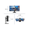 Philips P-line 346P1CRH - Monitor LED - curvado - 34" - 3440 x 1440 WQ