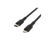 Belkin CAA003BT1MBK cable de conector Lightning 1 m Negro | APLIUM
