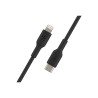 Belkin CAA003BT1MBK cable de conector Lightning 1 m Negro | APLIUM