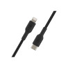 Belkin BoostCharge - Cable Lightning - USB-C macho a Lightning macho -