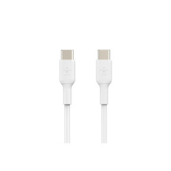 Belkin CAB003BT1MWH cable USB 1 m USB C Blanco | APLIUM