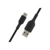 Belkin BoostCharge - Cable USB - USB-C (M) a USB (M) - 1 m - negro
