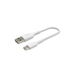 Belkin BoostCharge - Cable USB - USB-C (M) a USB (M) - 1 m - blanco