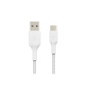 Belkin BoostCharge - Cable USB - USB-C (M) a USB (M) - 1 m - blanco