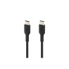 Belkin BoostCharge - Cable USB - USB-C (M) a USB-C (M) - 2 m - negro