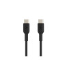 Belkin BoostCharge - Cable USB - USB-C (M) a USB-C (M) - 2 m - negro