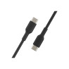 Belkin BoostCharge - Cable USB - USB-C (M) a USB-C (M) - 2 m - negro