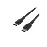 Belkin BoostCharge - Cable USB - USB-C (M) a USB-C (M) - 1 m - negro