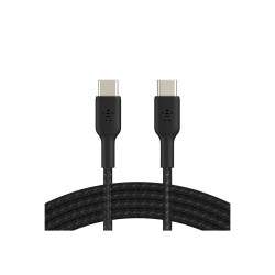 Belkin BoostCharge - Cable USB - USB-C (M) a USB-C (M) - 1 m - negro
