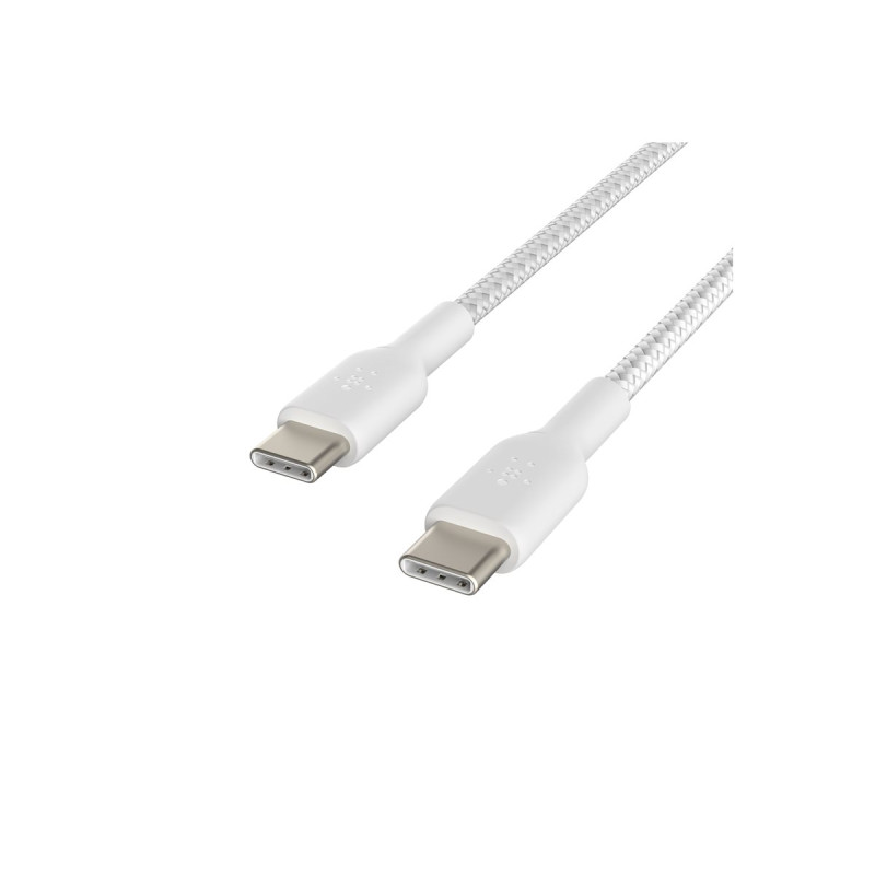 Belkin BoostCharge - Cable USB - USB-C (M) a USB-C (M) - 1 m - blanco