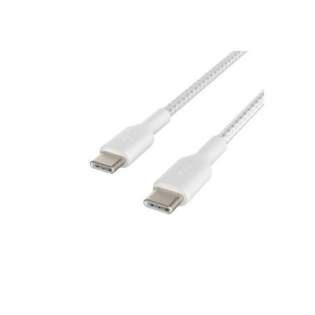 Belkin BoostCharge - Cable USB - USB-C (M) a USB-C (M) - 1 m - blanco