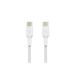 Belkin BoostCharge - Cable USB - USB-C (M) a USB-C (M) - 1 m - blanco