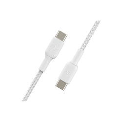 Belkin BoostCharge - Cable USB - USB-C (M) a USB-C (M) - 1 m - blanco