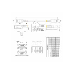 StarTech.com 7m CAT6A Ethernet Cable, 10 Gigabit Shielded Snagless RJ4